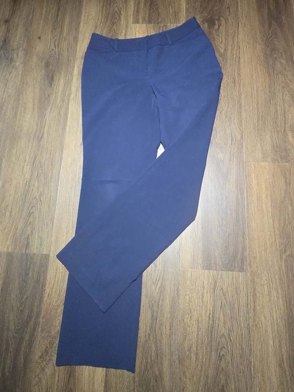 Worthington Perfect Trouser Size 4 Navy Blue Pants
